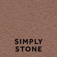 Fairfax 12 Simply Stone textured stone effect paint close-up showing a warm red sandstone finish with soft pink undertones