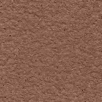 Kelburn 33 textured stone effect paint close-up showing a rich red brown finish with warm natural depth