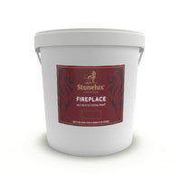 Stonelux Fireplace Paint 10L tin for authentic stone effect fireplace finishes