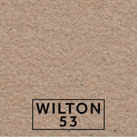 Wilton 53 textured stone effect paint close-up showing a rich warm beige Purbeck limestone finish