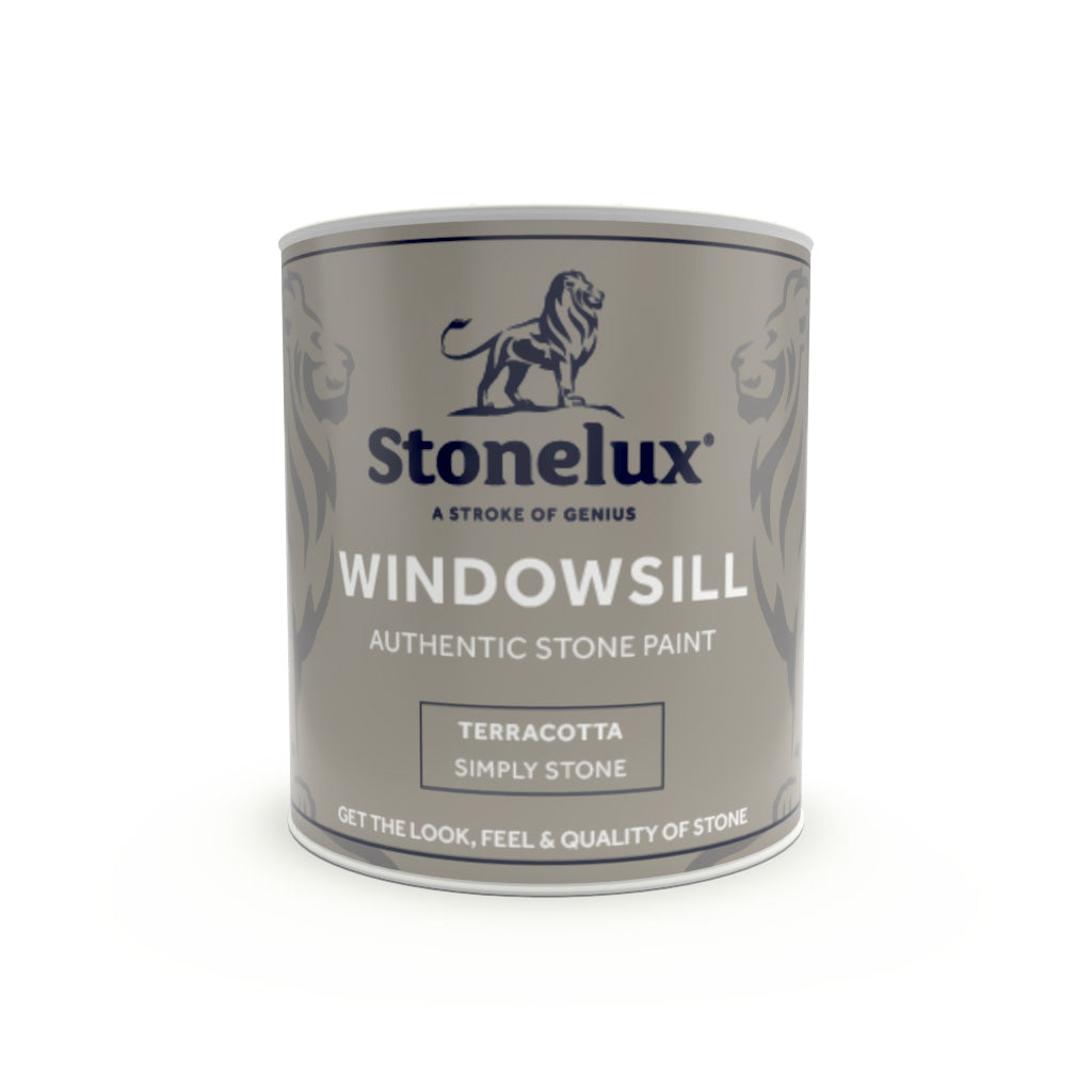 Stonelux Windowsill Paint 1L tin for authentic stone effect fireplace finishes