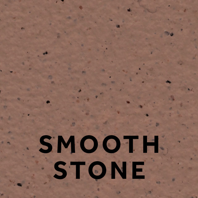 Fairfax 12 Smooth Stone textured stone effect paint close-up showing a warm red sandstone finish with soft pink undertones