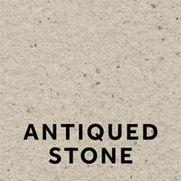 Alnwick 16 Antiqued Stone textured stone effect paint close-up showing a soft pale Portland stone finish