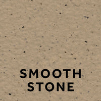 Marney 31 Smooth Stone stone effect paint close-up showing a warm sandy beige finish with gentle grey brown depth and dark mineral flecking