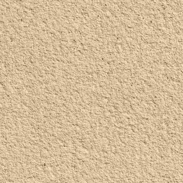 Magna 02 textured stone effect paint sample showing a warm buff beige natural stone finish