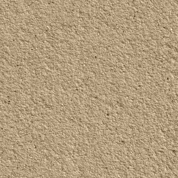 Buff 04 textured stone effect paint close-up showing a warm creamy beige Yorkstone finish