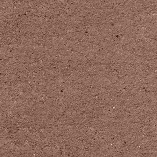 Fairfax 12 textured stone effect paint close-up showing a warm red sandstone finish with soft pink undertones