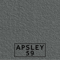Apsley 59 textured stone effect paint close-up showing a refined mid grey granite finish