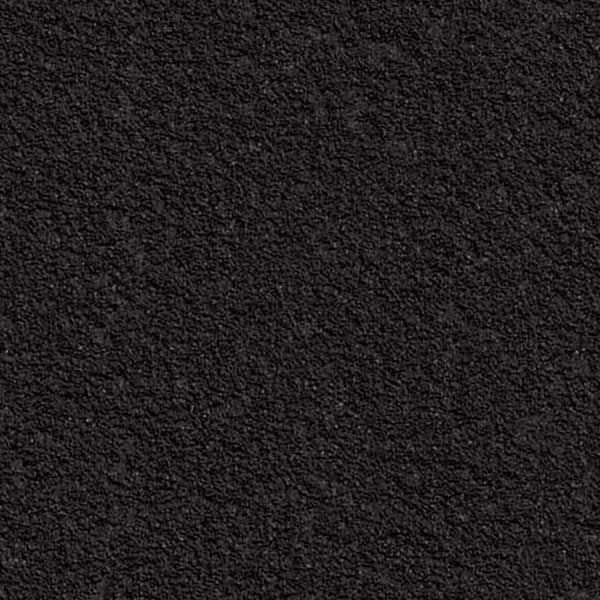 Black Pearl 61 textured stone effect paint close-up showing a deep black natural stone finish