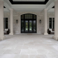 porch columns in stone effect paint kelsham 01