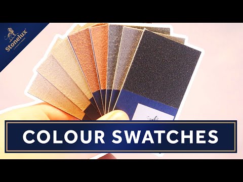 Stonelux Hand-Painted Colour Swatches