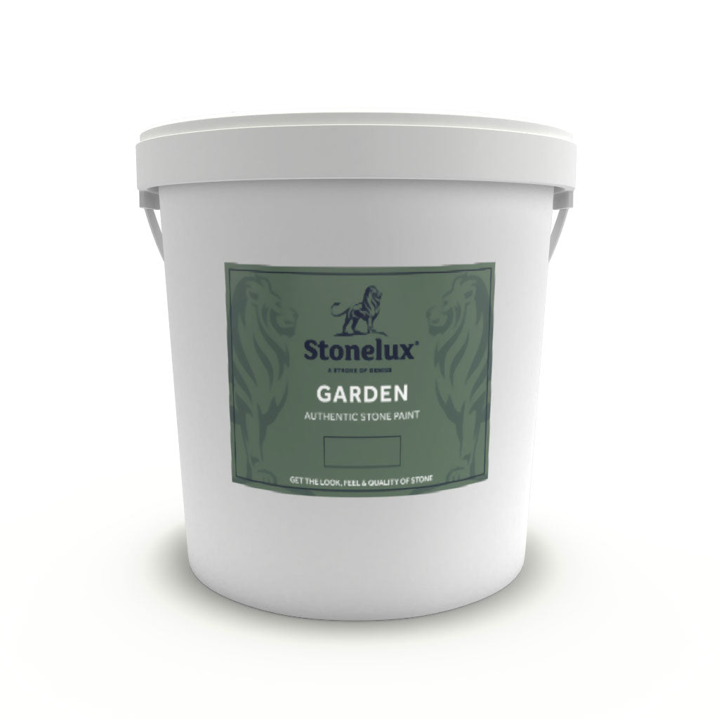 Stonelux Garden Paint 10L tin for authentic stone effect fireplace finishes