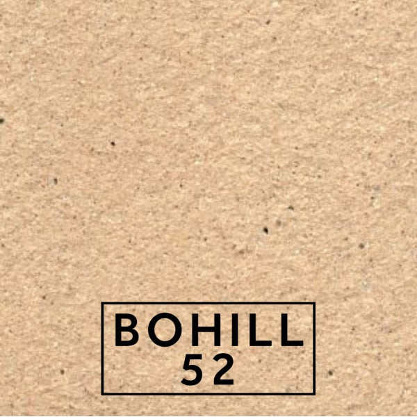 Bohill 52 textured stone effect paint close-up showing a warm golden beige finish colour matched to Somerset Hamstone