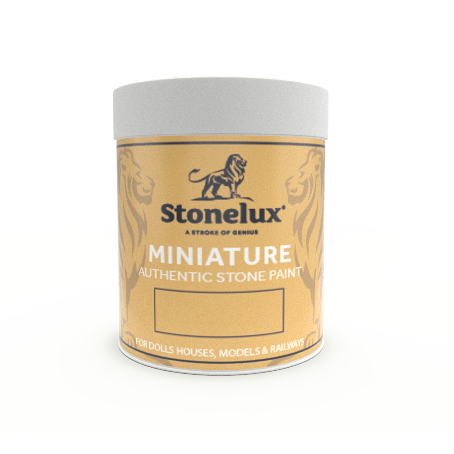 250ml tin of stonelux miniature stone coating