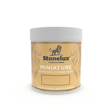500ml tin of stonelux miniature stone coating